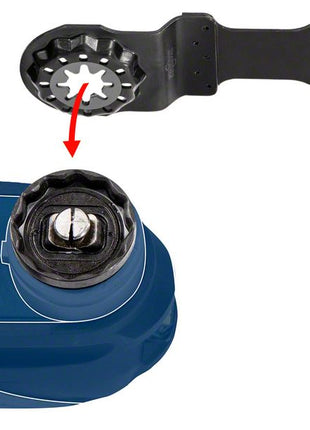 Bosch EXPERT MultiMax AIZ 32 APIT Hoja de sierra de inmersión Starlock 32 x 40 mm 25 piezas (2608900027) Carbide Multi Material - sucesor de 2608664217