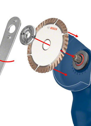 Bosch Expert Concrete Diamanttopfscheibe 125 x 22,23 mm ( 2608900651 ) für Betonschleifer Diamond Technology - Toolbrothers